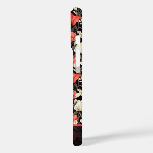 Chic Anniversary Gift Tulip Custom Case-Mate iPhoneケース (裏面 / 左)