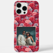 Chic Anniversary Keepsake Rose Flower Photo  Case-Mate iPhoneケース (裏面)