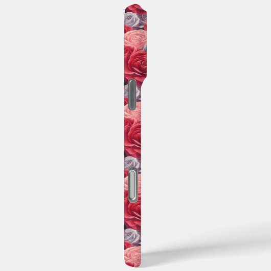 Chic Anniversary Keepsake Rose Flower Photo  Case-Mate iPhoneケース (裏面 / 右)