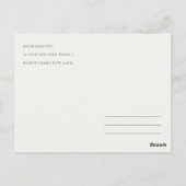 Chic Apartment Floral Window We have Moved Card ポストカード (裏面)