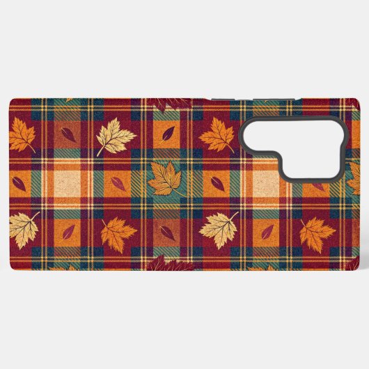 Chic Autumnal Phone Case Samsung Galaxyケース (裏面横)