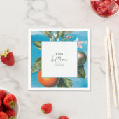 Chic Baby in Bloom Baby Shower |Arch スタンダードカクテルナプキン (インサイチュ)