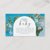 Chic Baby in Bloom Baby Shower |Arch Book for Baby エンクロージャーカード (正面)