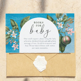 Chic Baby in Bloom Baby Shower |Arch Book for Baby エンクロージャーカード