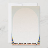 Chic Baby Shower Invitation | Elegant Floral 招待状 (裏面)