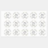 Chic Baby Shower Water Bottle Stickers ラベル (シート)