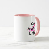 Chic, Beautiful, Elegant Mug マグカップ (正面右)