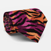 Chic Best Man Tiger Skin ネクタイ (ロール)