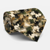 Chic Birthday Gifts For Dad Camo Print  ネクタイ (ロール)
