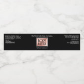 Chic Black, Rose Gold, White Body Butter Jar label ペットボトルラベル (シングルラベル)