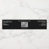 Chic Black, Silver, White Body Butter Jar label ペットボトルラベル (シングルラベル)