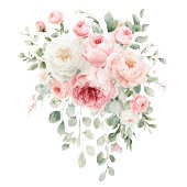 Chic Blush and Gold Boho Quinceañera Invitation 招待状