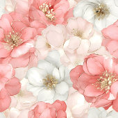 Chic blush and gold floral wedding table runner ミディアムテーブルランナー