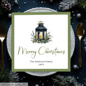 Chic Bohemian Christmas Lantern Rustic Party 