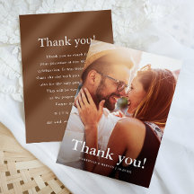 Chic Brownの写真結婚感謝メッセージ