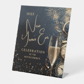 Chic Champagne Time New Year's Eve Party 台座サイン (正面)