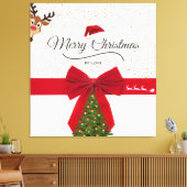 Chic Christmas キャンバスプリント (インサイチュ (リビング))