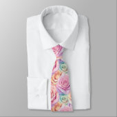 Chic Christmas Gift For Men Rose ネクタイ (タイ)