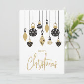 Chic Christmas Tree Ornaments シーズンカード (スタンド正面)