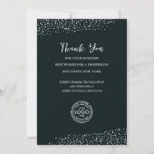 Chic Christmas Tree Ornaments Business シーズンカード (裏面)