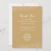 Chic Christmas Tree Ornaments Business シーズンカード (裏面)