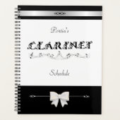 Chic Clarinet Student Schedule Organizer プランナー手帳 (正面)