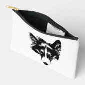 chic corgi visage アクセサリーポーチ (見開き)