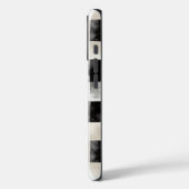 Chic Cream Black Plaid Christmas Case-Mate iPhoneケース (裏面 / 左)