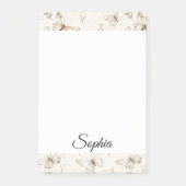 Chic Cream Butterflies   ポストイット (正面)