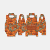 Chic Custom Lilies Floral Outdoor Birthday フェイバーボックス (折り畳みなし)