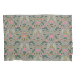 Chic earthy beige Heron Pond Heritage Revival 枕カバー