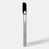 Chic Elegance: Fashionable Lady Blowing a Kiss Case-Mate iPhoneケース (裏面 / 左)