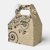 Chic Elegant Fabulous 50th Birthday フェイバーボックス (裏面サイド)