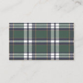 Chic elegant Fancy Bear R.L. theme Diaper Raffle エンクロージャーカード (裏面)