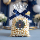 Chic Elegant Fancy Bear Theme sticker ラウンドシール