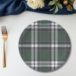 Chic elegant Fancy Dog and Bear Theme paper plates ペーパープレート