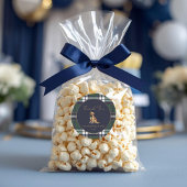 Chic elegant Fancy Dog Theme sticker ラウンドシール