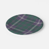 Chic elegant R. Lauren Bear Theme paper plates ペーパープレート (アングル)