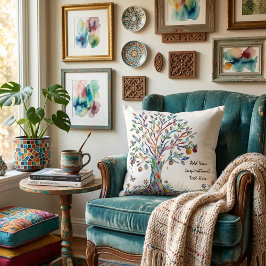 Chic elegant simple modern create your own クッション