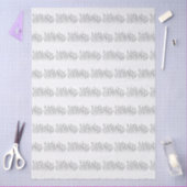 Chic Elegant Wildflower Line Art Minimalist  薄葉紙 (クラフト)