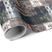 Chic Faux Mosaic Gray Terracotta Design set 2 ラッピングペーパー (ロールコーナー)