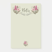 Chic Floral Post-it Notes for everyday use ポストイット (正面)