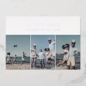 Chic Foil Happy 2023年新年レビュー4写真 箔シーズンカード (正面)