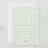 Chic Forest Green Botanical Christmas 3 Photo シーズンカード (裏面)