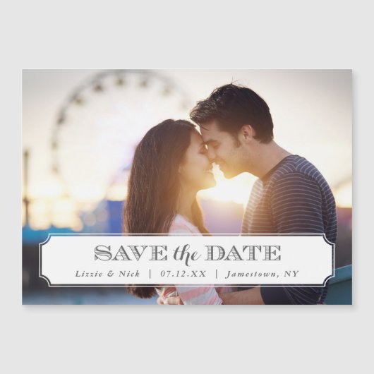 Chic Frameフォトオーバーレイ日付の保存 (正面)