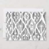 Chic Frameフォトオーバーレイ日付の保存 セーブザデート (裏面)