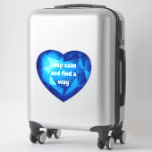 Chic fresh bridal  wonderful flowers foliage シール (スーツケース)