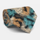 Chic Gift  For Boyfriend Animal Print	This pattern ネクタイ (ロール)