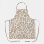 Chic Giraffe Print  エプロン (正面)