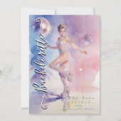 Chic Glam and Funny Disco Go-Go Dancer 招待状 (正面)